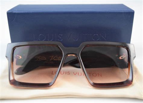 Louis Vuitton Millionaire 1.1 sunglass size comparison : E vs W.